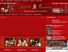 Tablet Screenshot of mozart-souvenir.hu